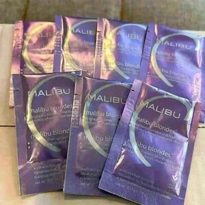 MALIBU “Malibu Blondes” Hair Treatment for Chlorine, Mineral Buildup Set/ 3 pks